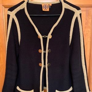 Tory Burch Cardigan, size Large